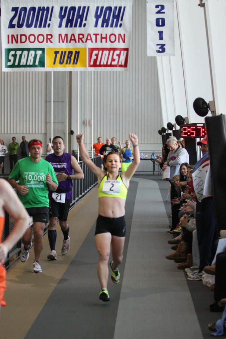 New World Record – 2:57:34 at Zoom! Yah! Yah! indoor marathon