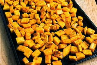 Moroccan Spiced Roasted Butternut Squash