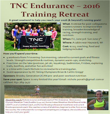 TNC Endurance Retreat: June 3-5