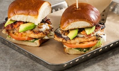 Chicken Avocado Bacon Sandwiches