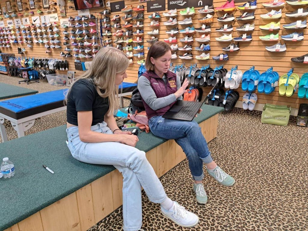 Data driven running coach